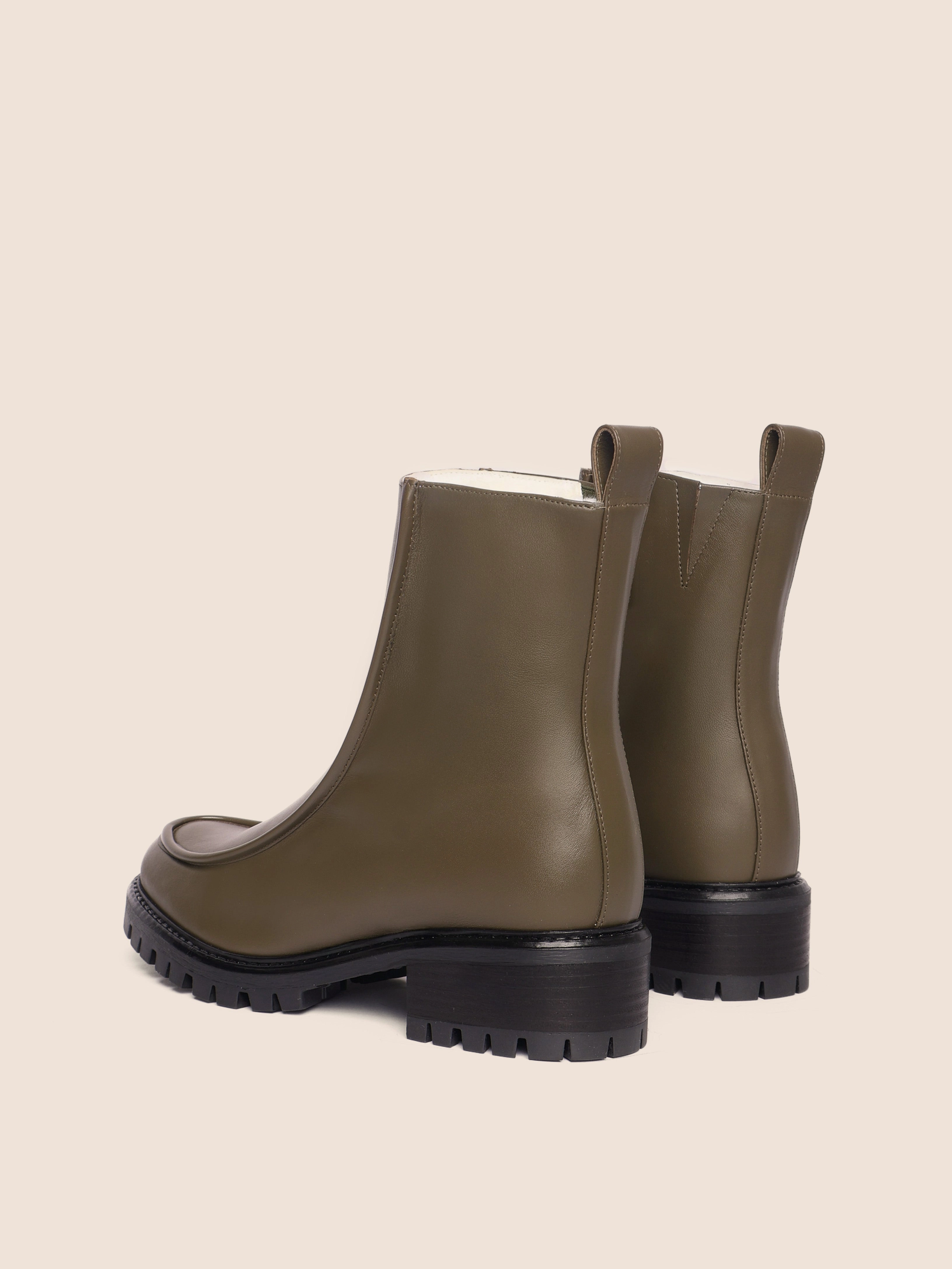 Vigo Olive Lined Boot Insulated Mountain Climber