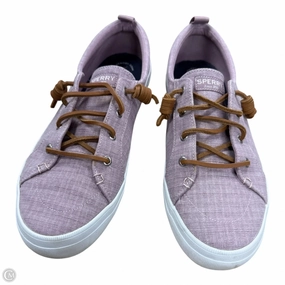 Ergonomic Heel Counters Support Gear Shoes Sneakers By Sperry In Purple, Size: 10