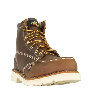 Thorogood Men's American Heritage Moc 6" Steel Toe Boot_Trail Crazyhorse