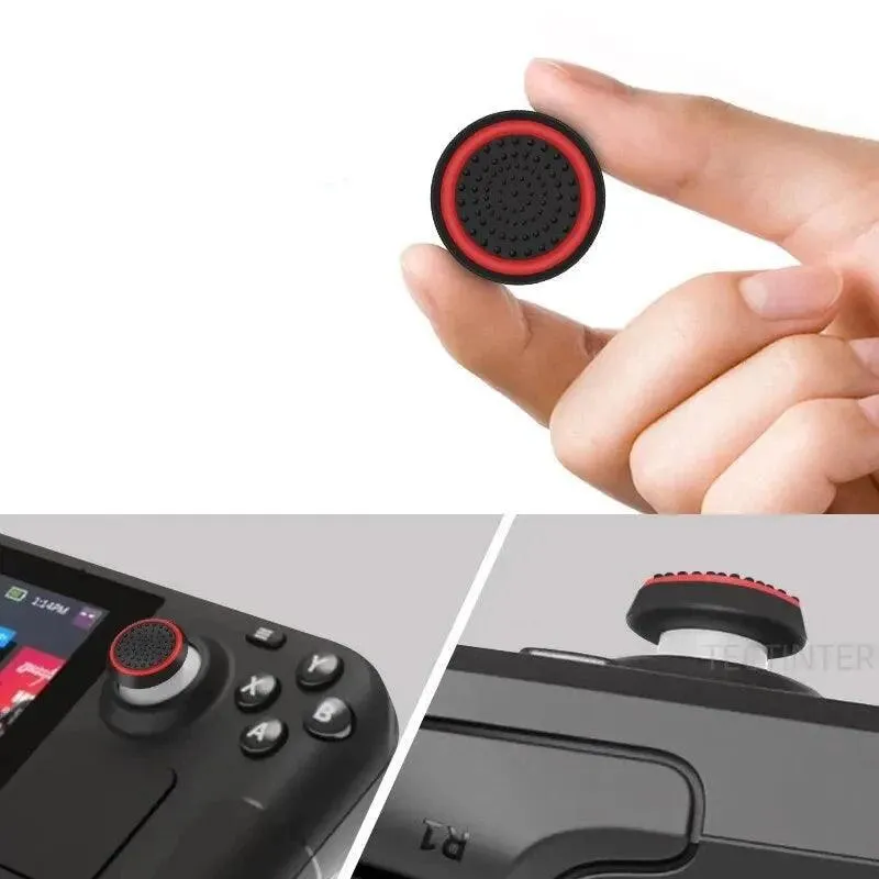 Thumb Grips Cover, Superior Grip, Universal Compatibility, Comfortable Silicone, Easy Installation, Durable for Gaming