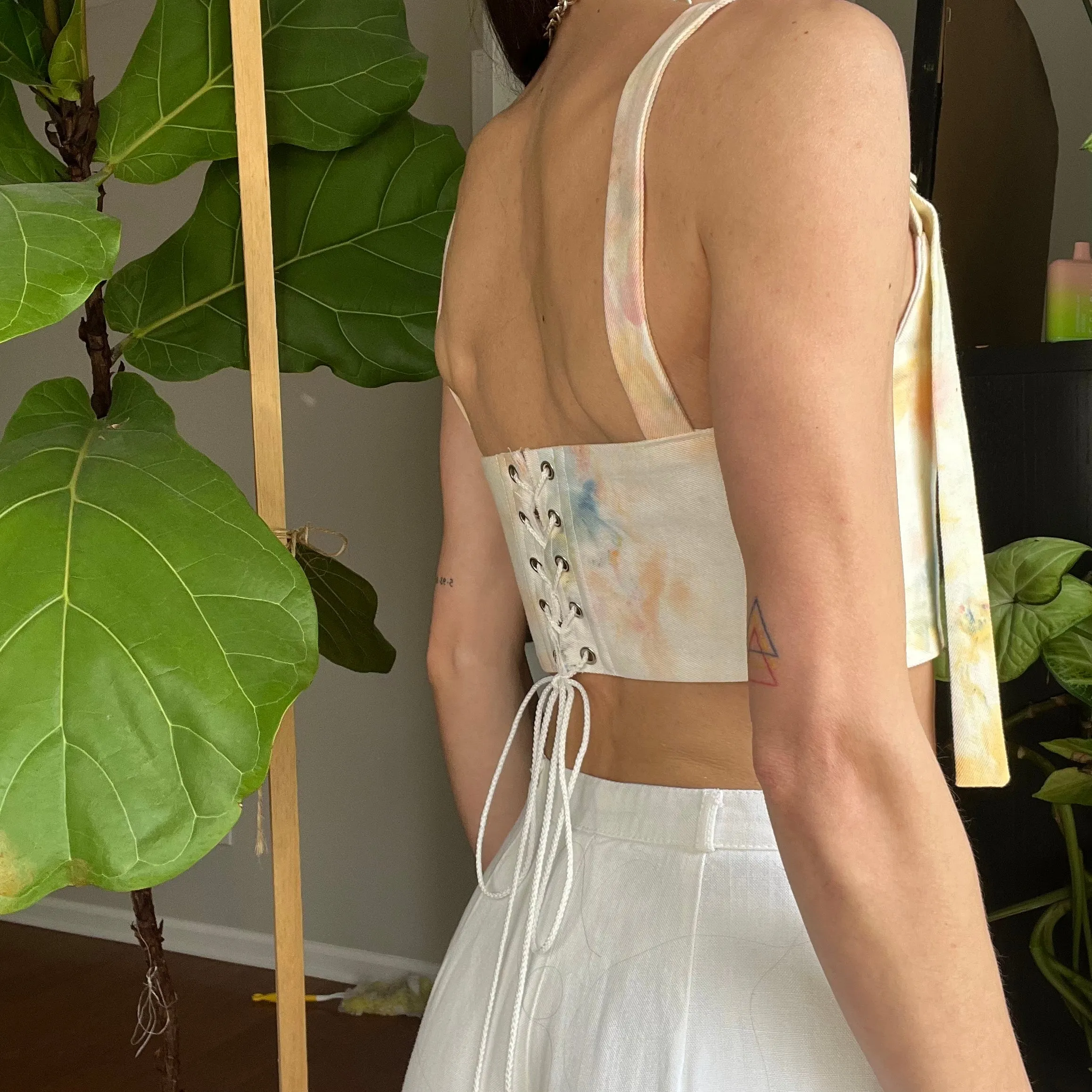 Tie Dye Corset