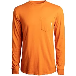 Timberland Pro Men's Base Plate Long Sleeve - Burnt Orange - TB0A1HVN850