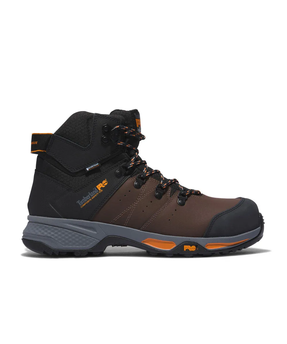 Timberland PRO Men's Switchback Composite Toe Work Boots - Brown