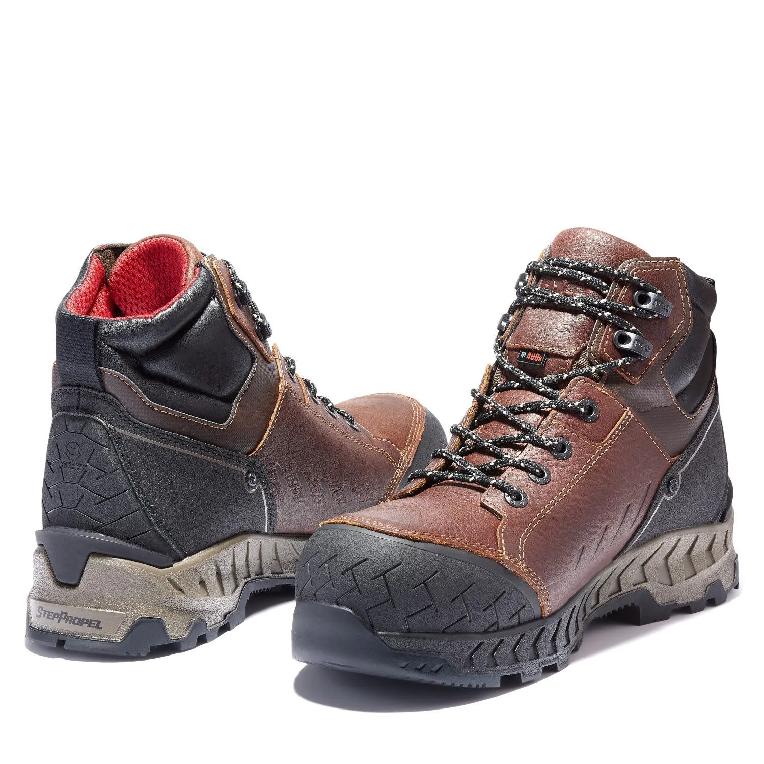 Timberland PRO Work Summit Composite Toe Insulated Work Boots - Brown
