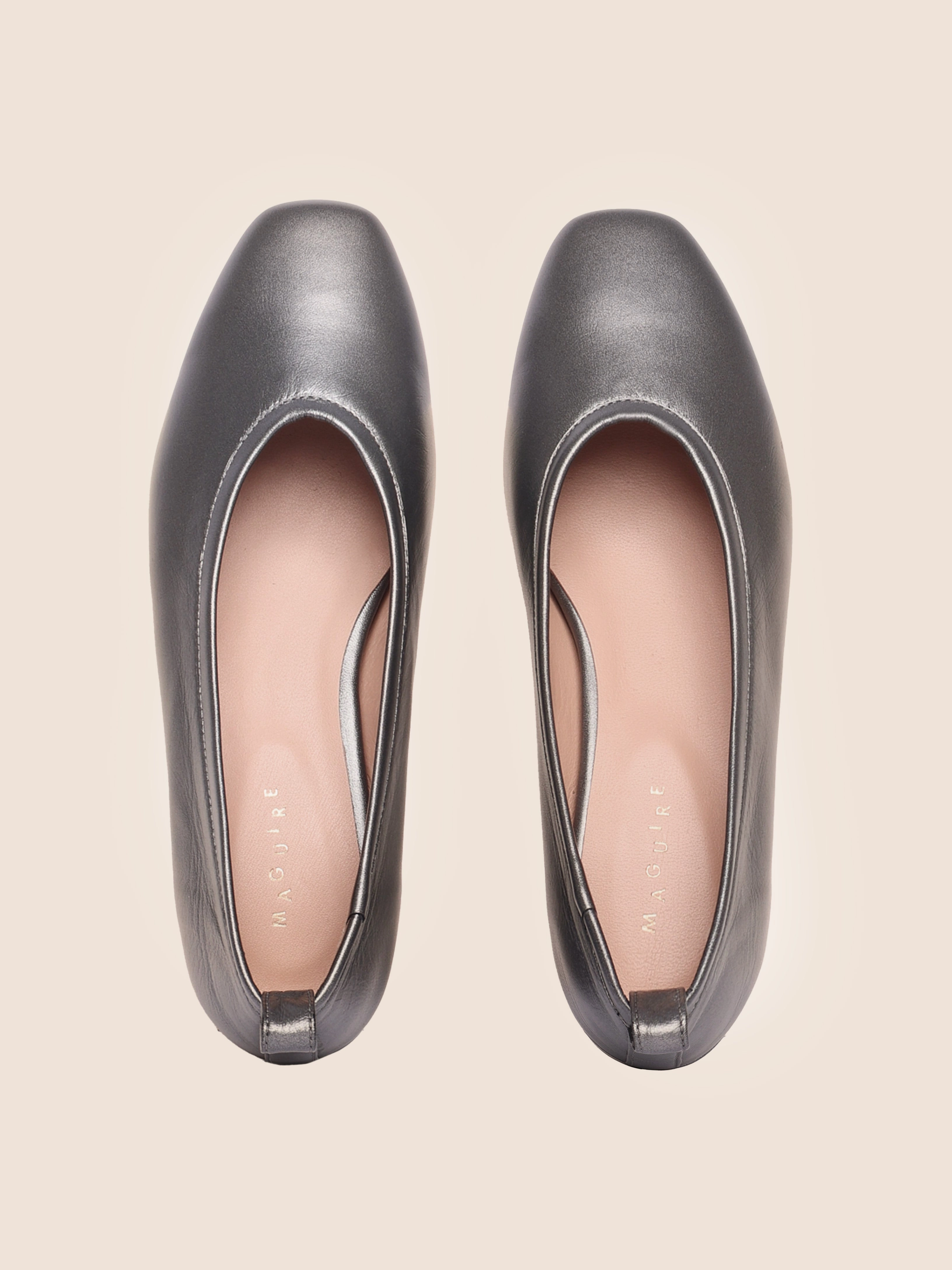 Fashion Comfort Shoes Torza Grey Ballerina