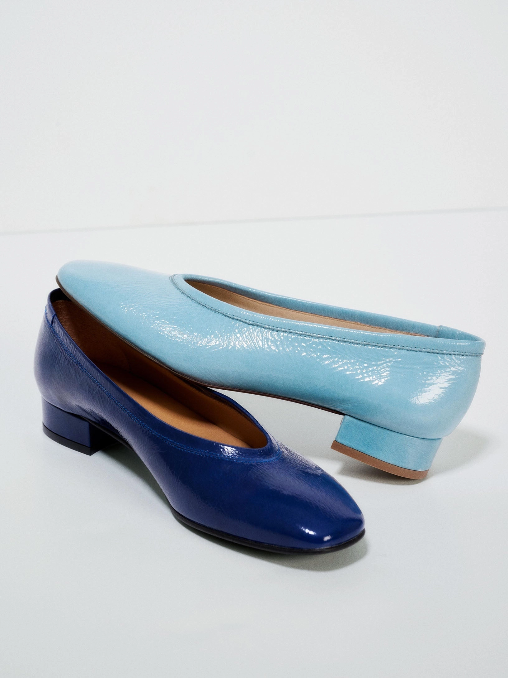 supportive shoes Torza Navy Ballerina - Previous Version