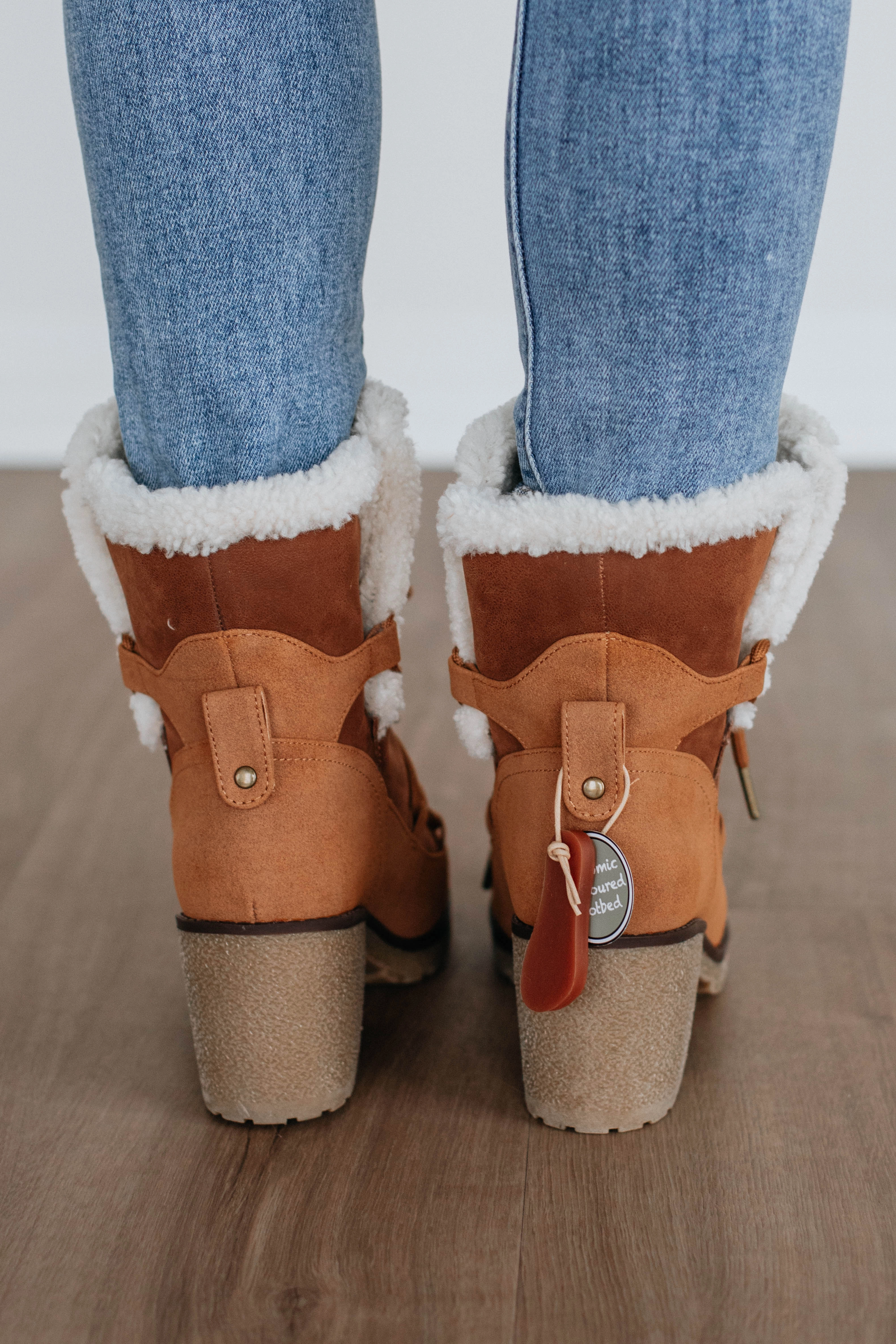 Hill Tough Embracing The Chill Boots - Cognac