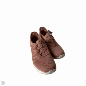 Clean Form Comfort Padding Shoes Sneakers By Skechers In Pink & Tan, Size: 9