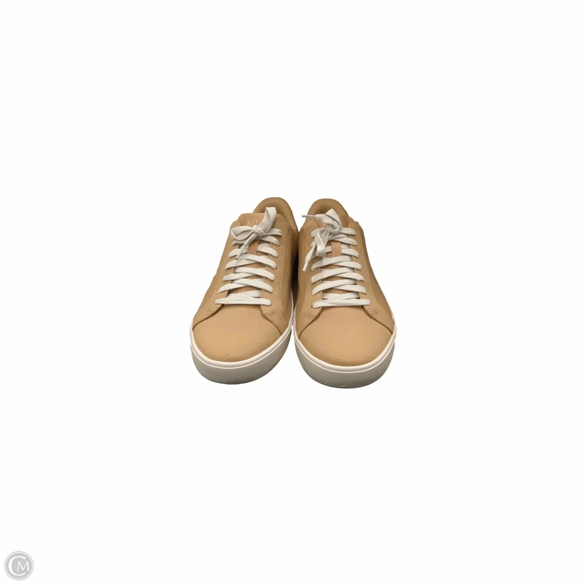 No Pressure Designer Look Shoes Sneakers By Clothes Mentor In Gold, Size: 9.5
