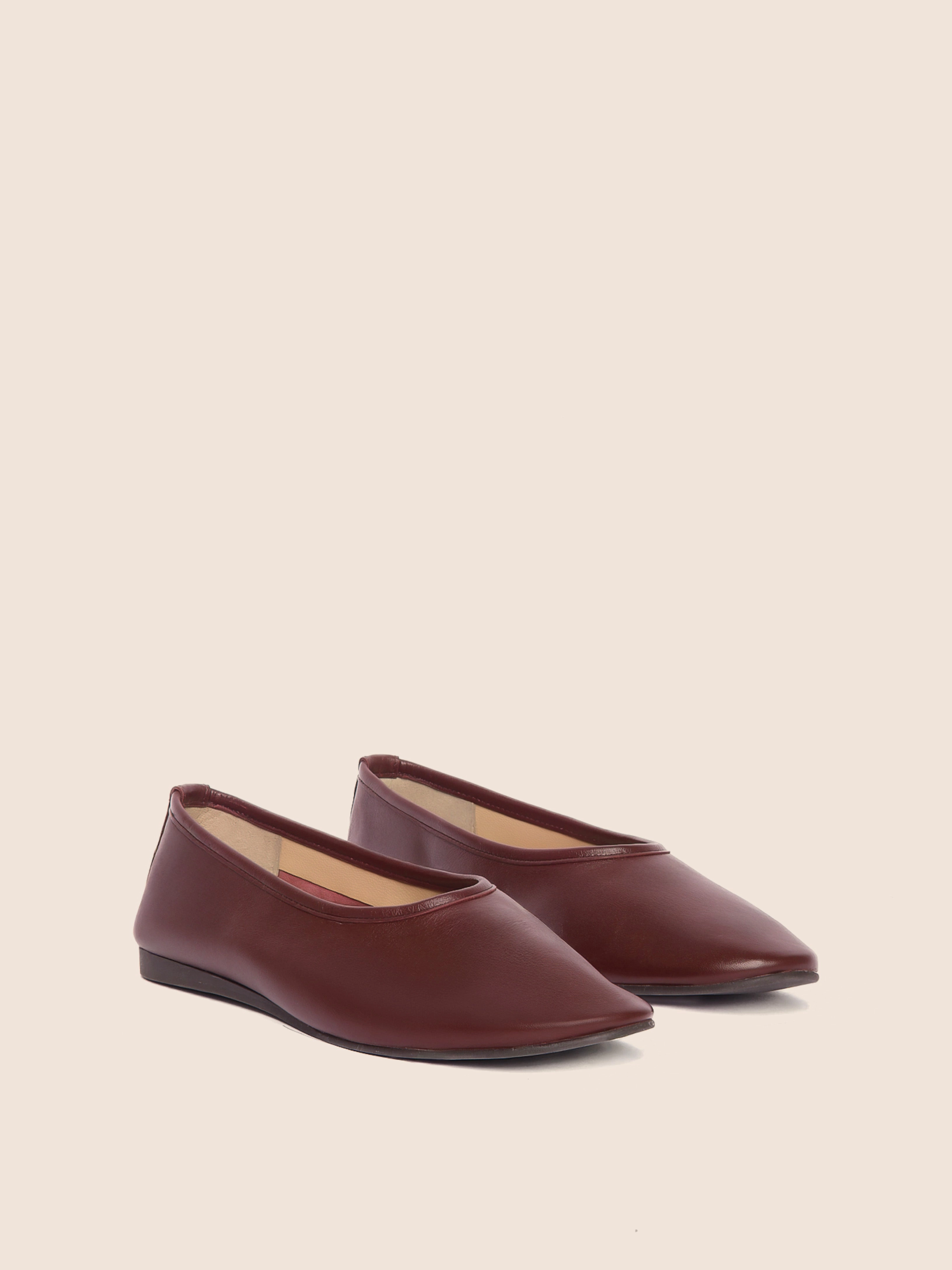 Trofa Plum Ballerina Classic Slip-Ons
