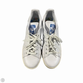 Leather Upper Active Profile Shoes Sneakers By Adidas In White, Size: 9.5