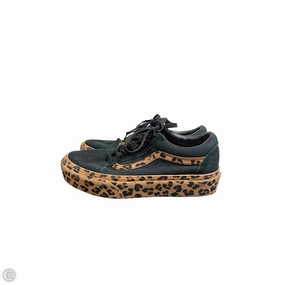 Shoes Sneakers By Vans In Black, Size: 7.5 Training Flex Quick Dry Material Technology