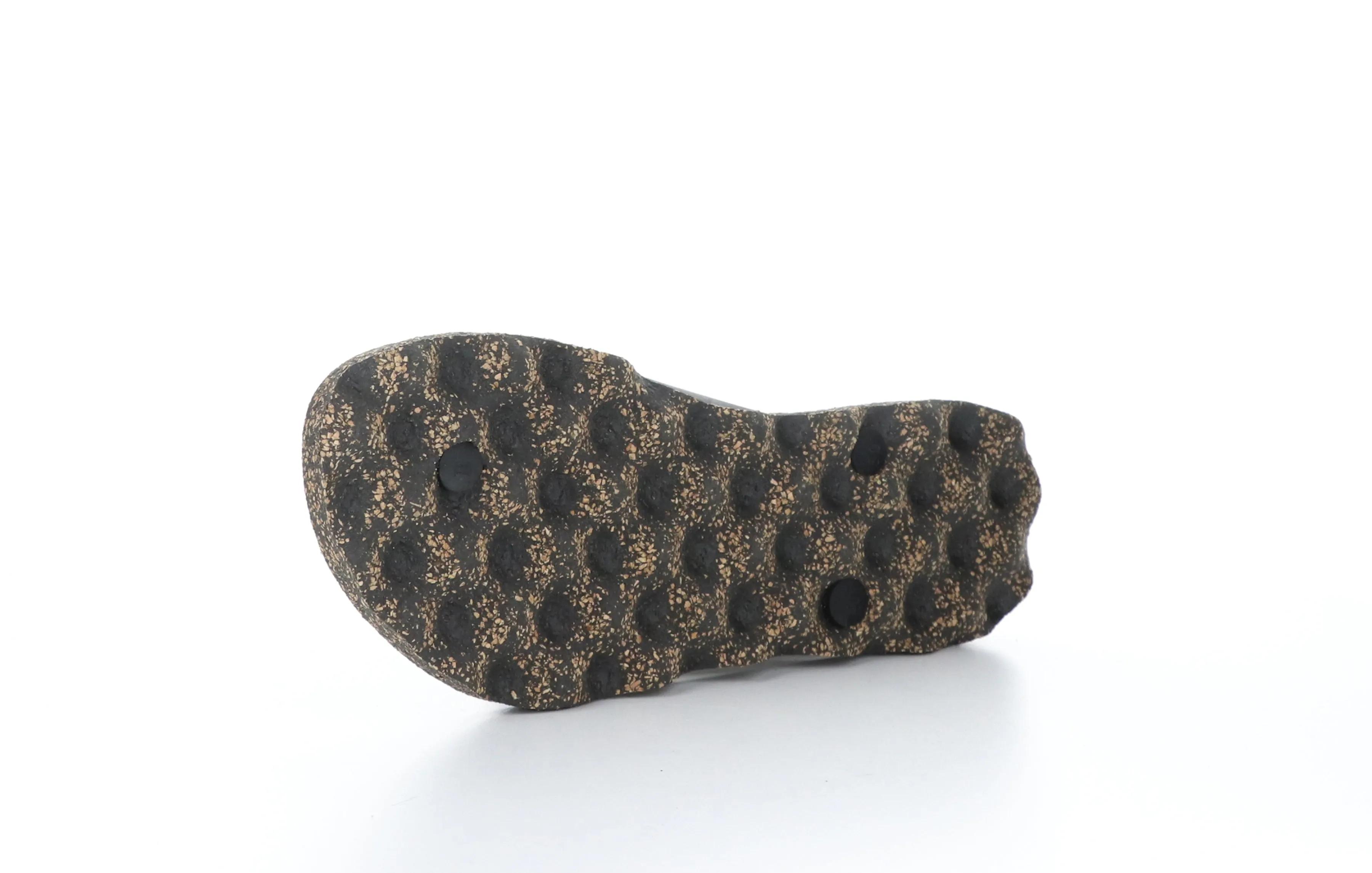 TURTLE_L Black Rubber Strap Beach Flip-Flops