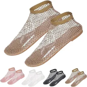Ultra Comfortable Shiny gem mesh Flats Shiny gem mesh Flats, Ultra Comfortable Shiny gem mesh Flats