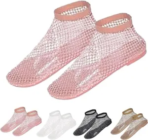 Ultra Comfortable Shiny gem mesh Flats Shiny gem mesh Flats, Ultra Comfortable Shiny gem mesh Flats