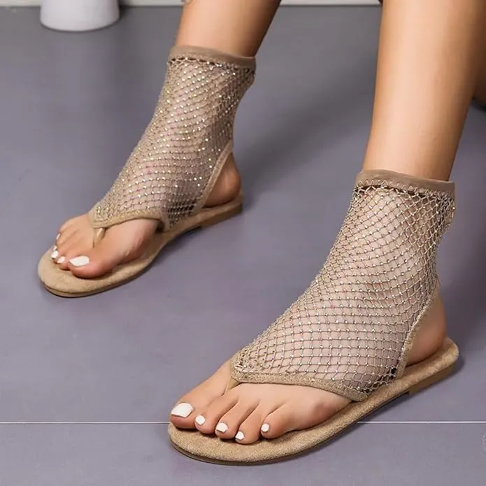Ultra Comfortable Shiny gem mesh Flats Shiny gem mesh Flats, Ultra Comfortable Shiny gem mesh Flats