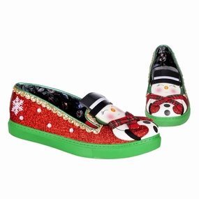 Foot Freedom Washable Snowman Sparkle