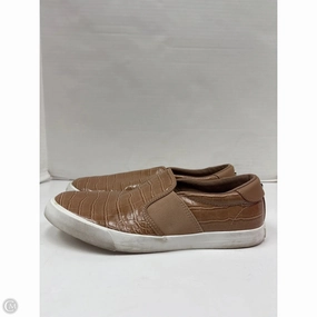 Bold Color Scheme Shoes Sneakers By Nine West In Brown, Size: 9.5