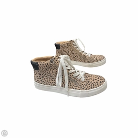 Shock   Absorbing Midsole Gym workout Shoes Sneakers By Universal Thread In Animal Print, Size: 9.5