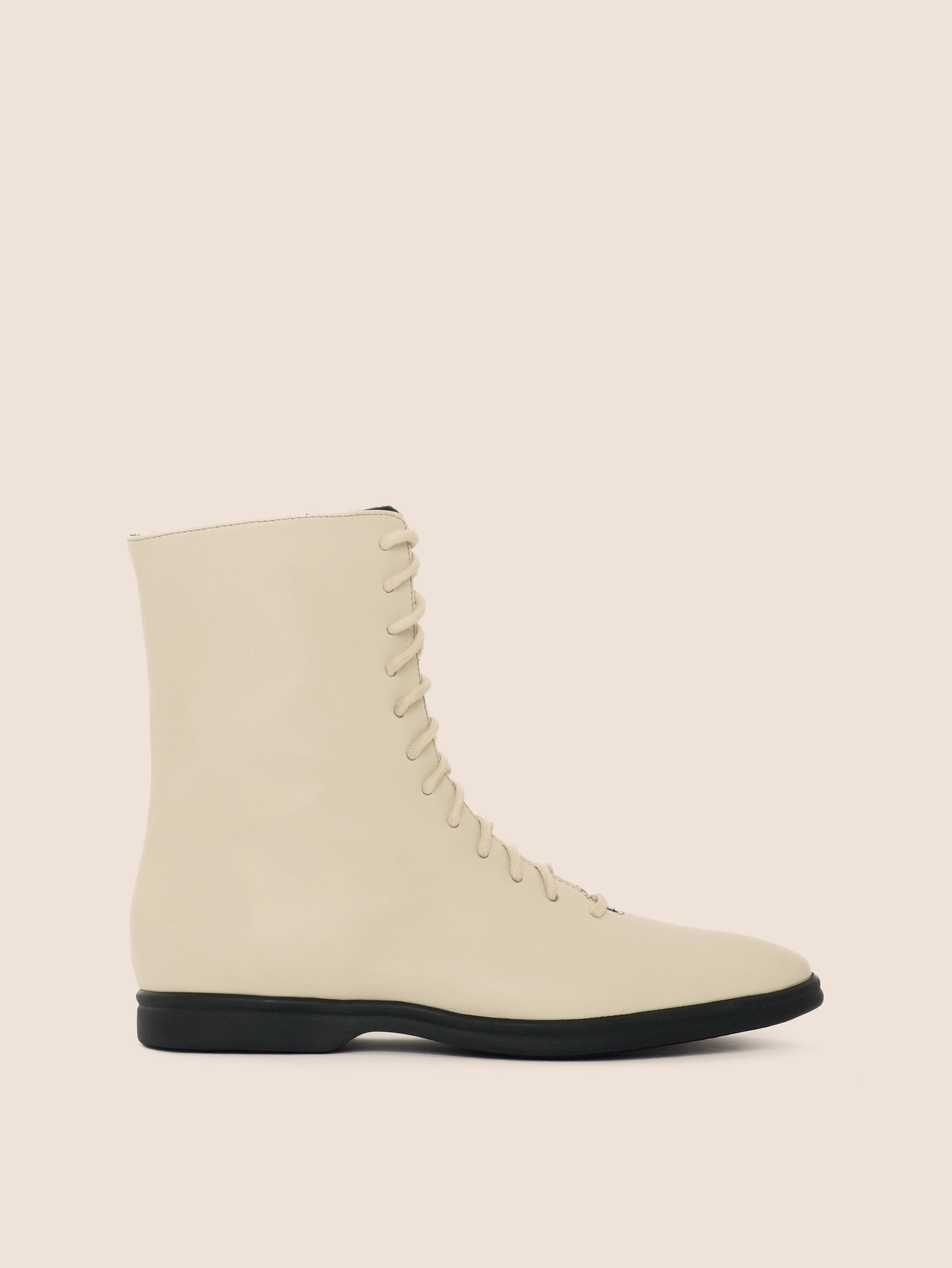 Palermo Cream Boot Heat Resistant Coating