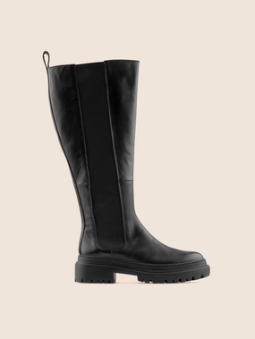 Night Out Monza Wide Black Unlined Boot