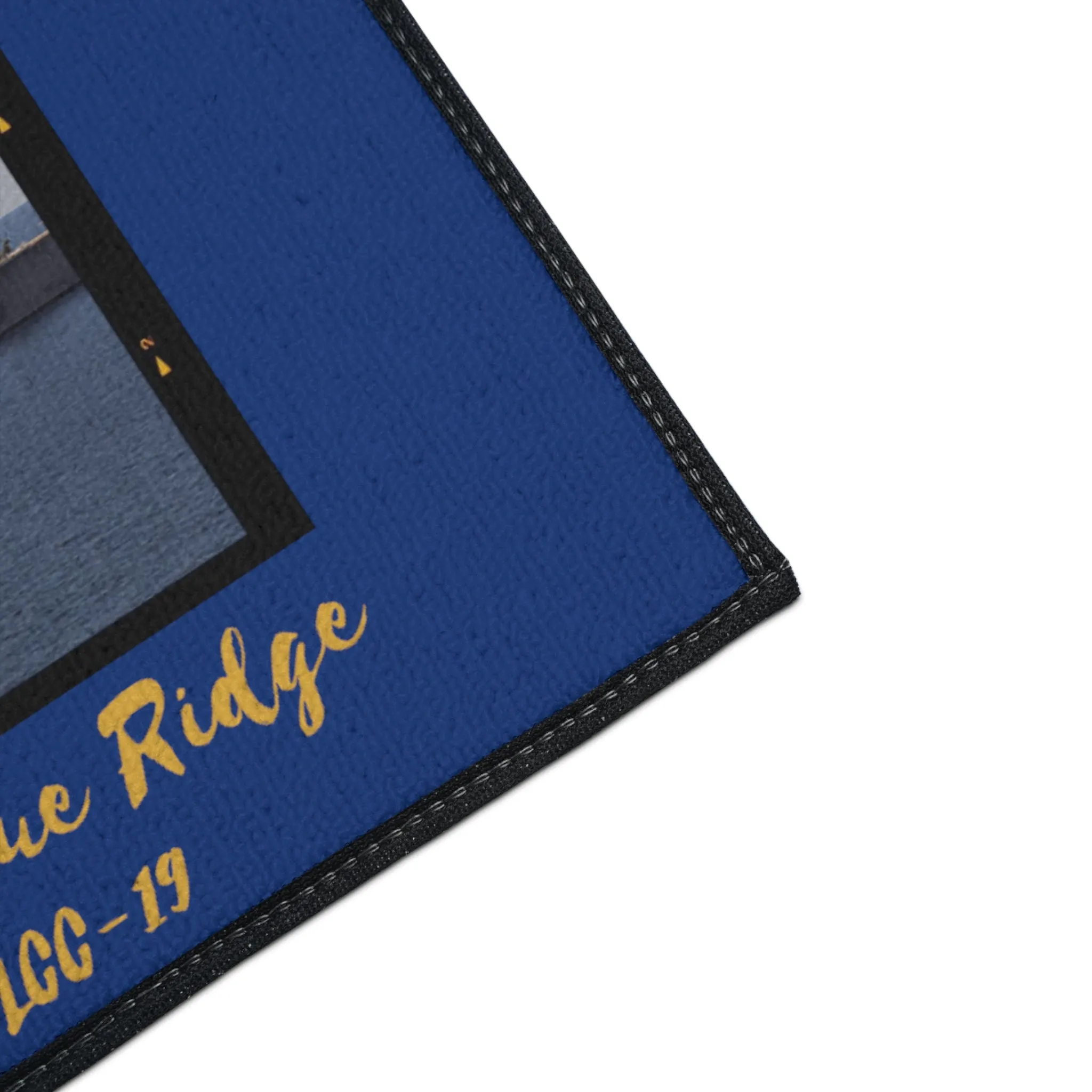 USS Blue Ridge LCC-19 United States Ship POD Heavy Duty Floor Mat