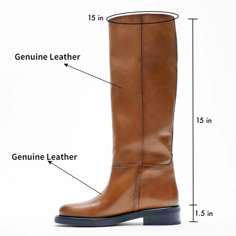 USS Shoes Concha Women's High Leather Boots