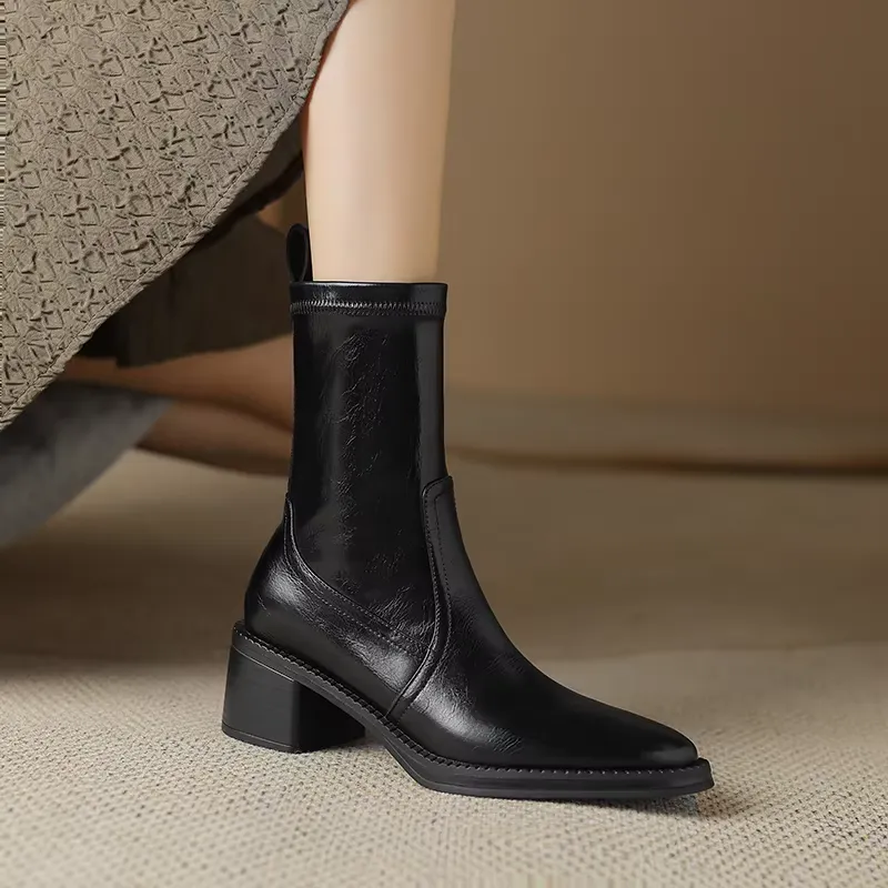 USS Shoes Doly Women's Autumn Mid Calf Boots