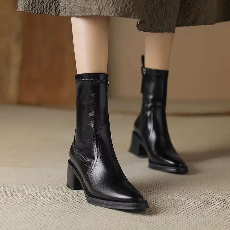 USS Shoes Doly Women's Autumn Mid Calf Boots