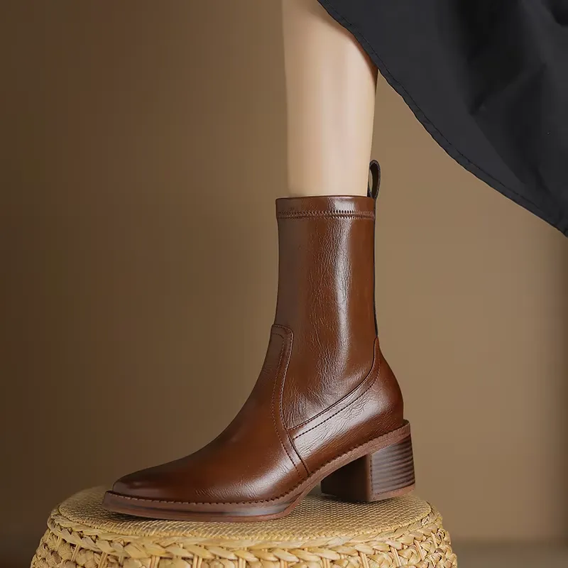 USS Shoes Doly Women's Autumn Mid Calf Boots