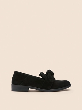 Valencia Black Suede Loafer Metro Style