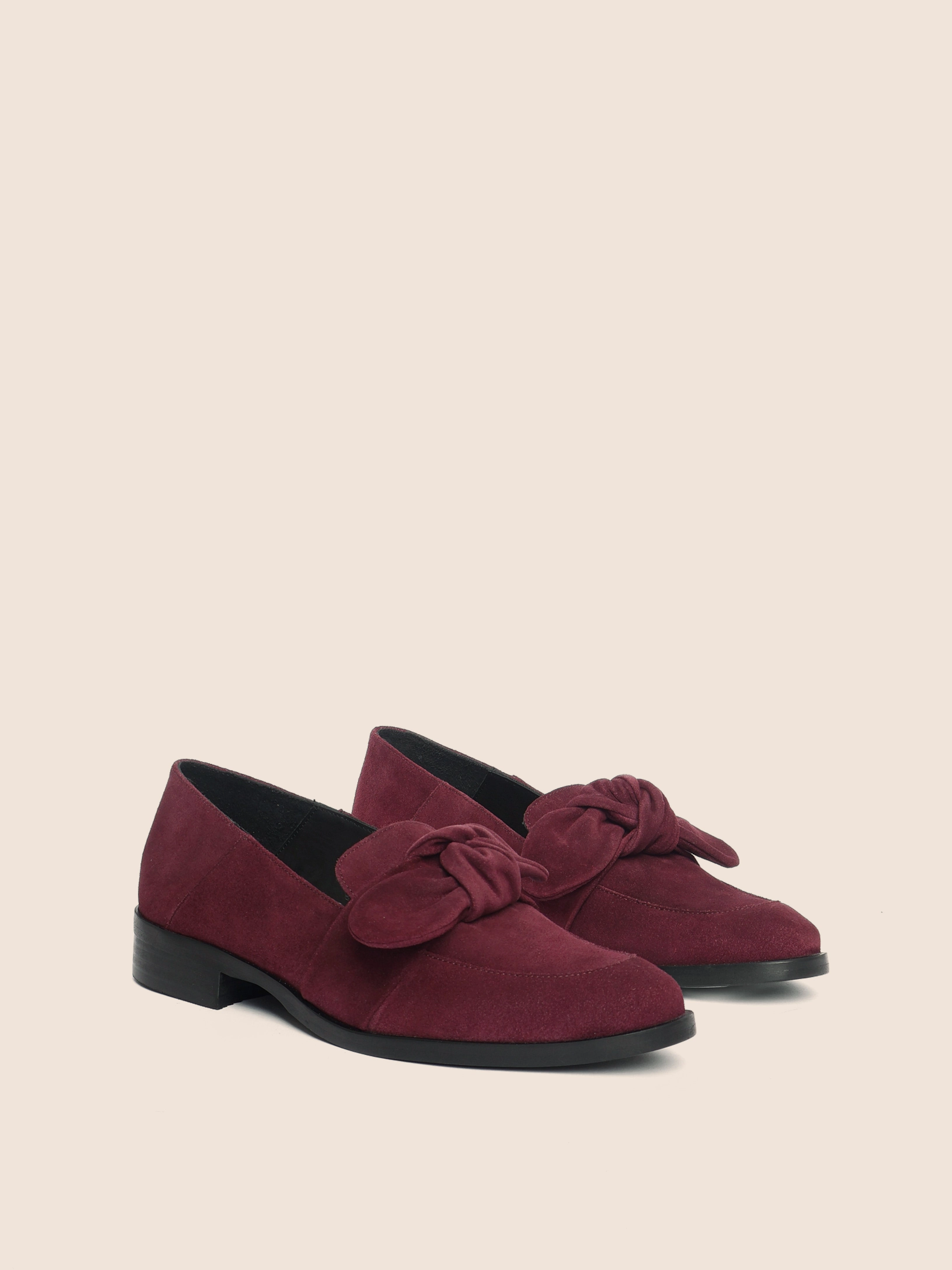 Valencia Bordeaux Loafer Port Glow Health Mood