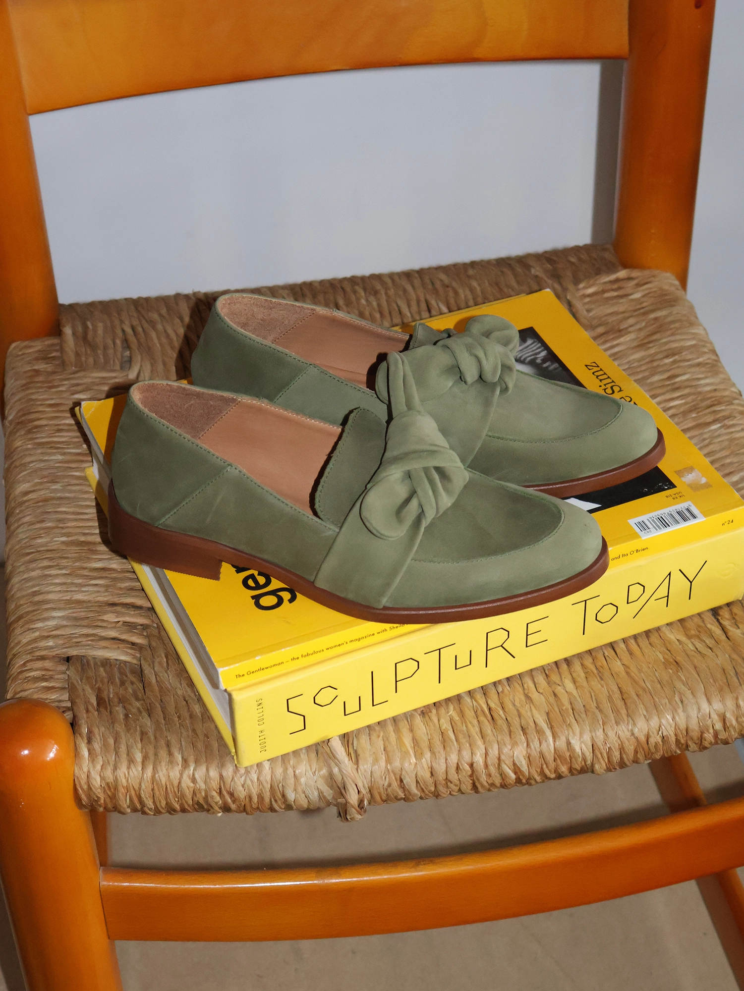 Valencia Olive Loafer Stable base