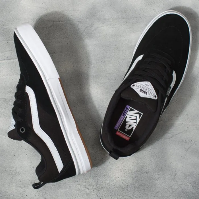 Vans Kyle Walker Skateboard Shoe - Black/Reflective