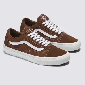 Vans Nick Michel Skate Old Skool Skateboard Shoe - Brown/White