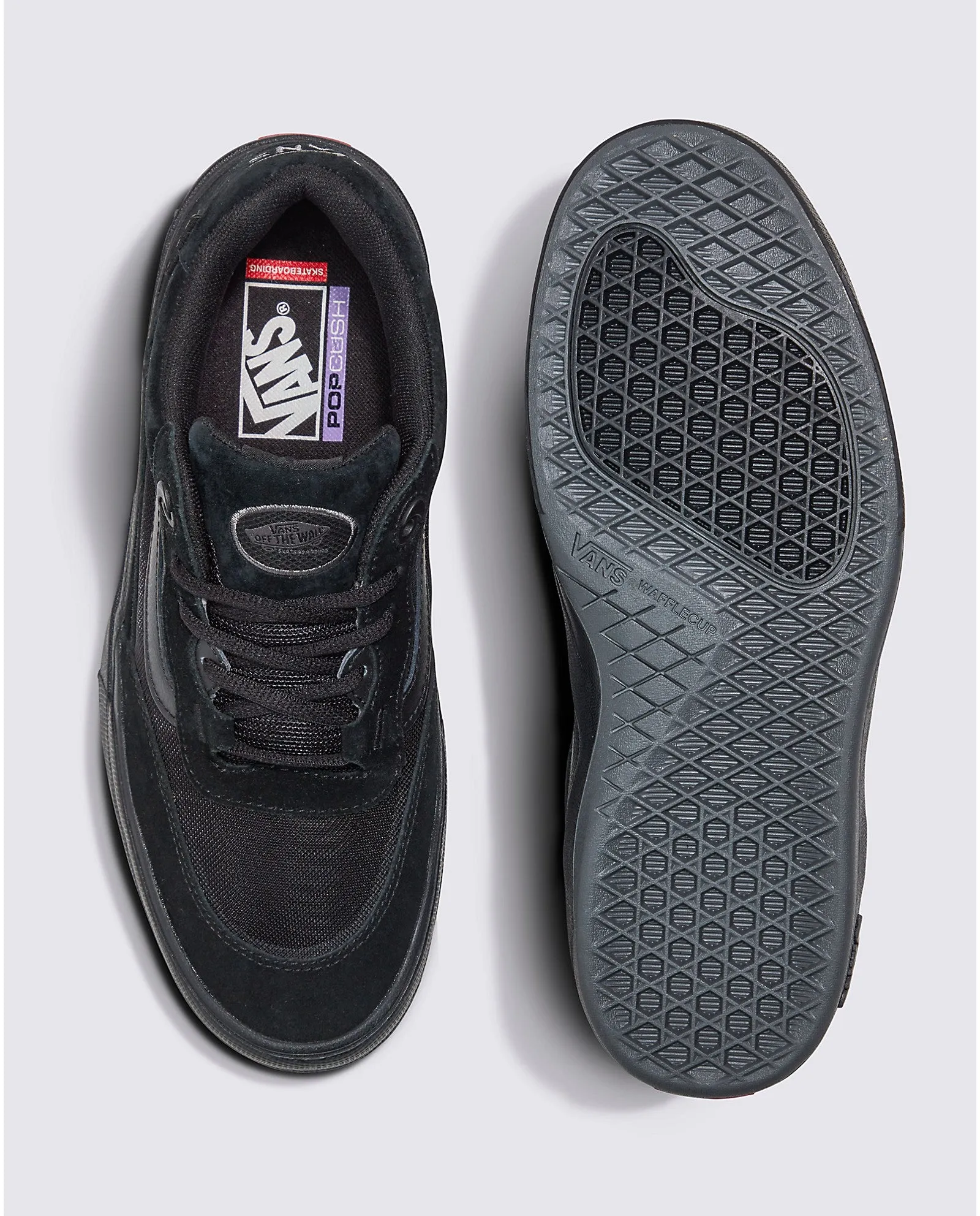 Vans Wayvee Skateboard Shoe - Black/Black