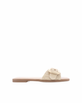 Quick Outing Anatomical Toe Ridge VASILI - NATURAL RAFFIA
