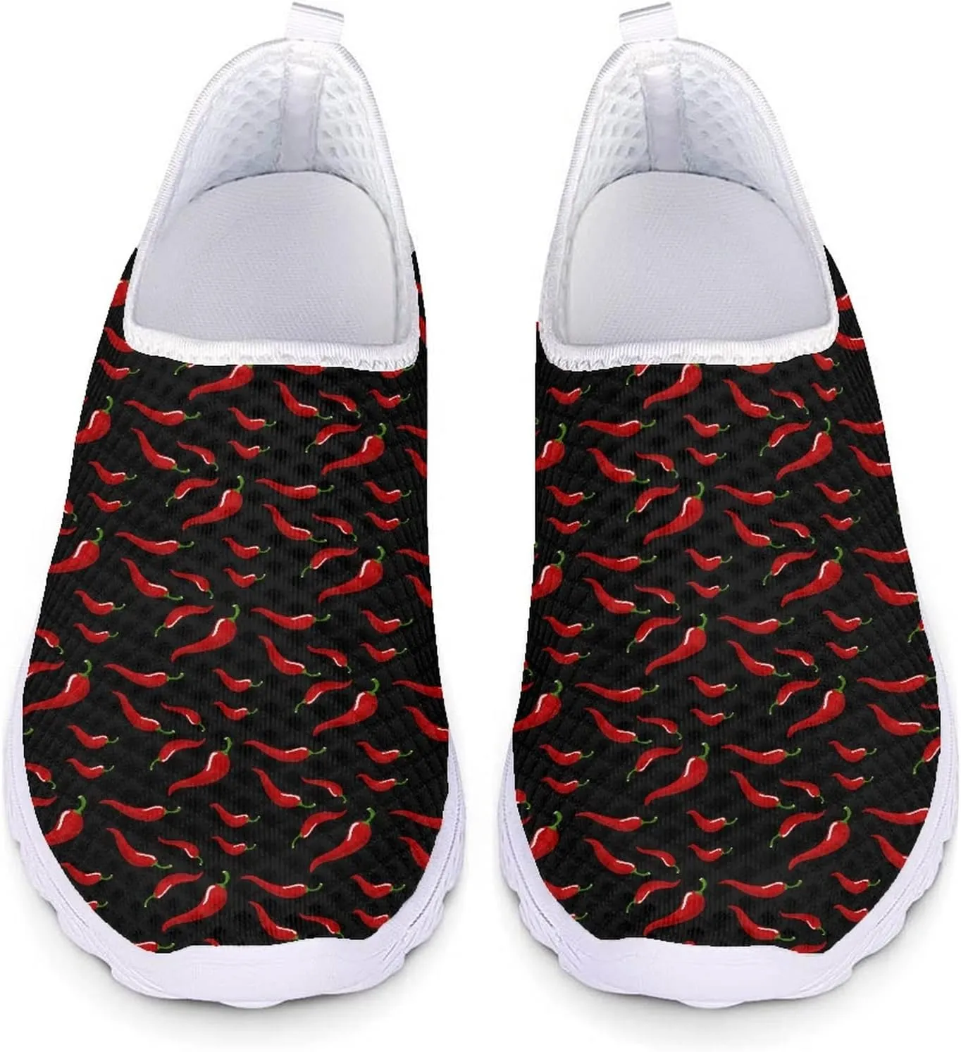 Veniyate Women's Walking Water Shoes Mesh Slip On Air Mesh Loafer Breathable Lightweight Running Sneakers