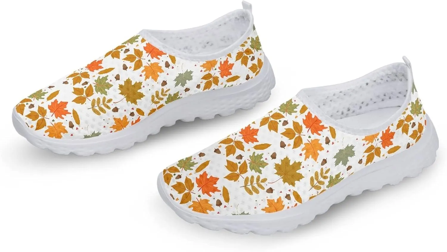 Veniyate Women's Walking Water Shoes Mesh Slip On Air Mesh Loafer Breathable Lightweight Running Sneakers