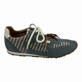 Shock Absorber Shoes Sneakers By Circus By Sam Edelman In Blue & Cream, Size:8.5