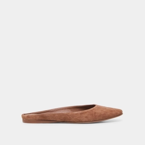 EILA FLATS DK BROWN SUEDE Lunch Break