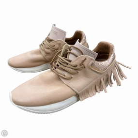 Cushioned Midsole Technology Shoes Sneakers By ESSEutESSE In Pink & Tan, Size: 9.5