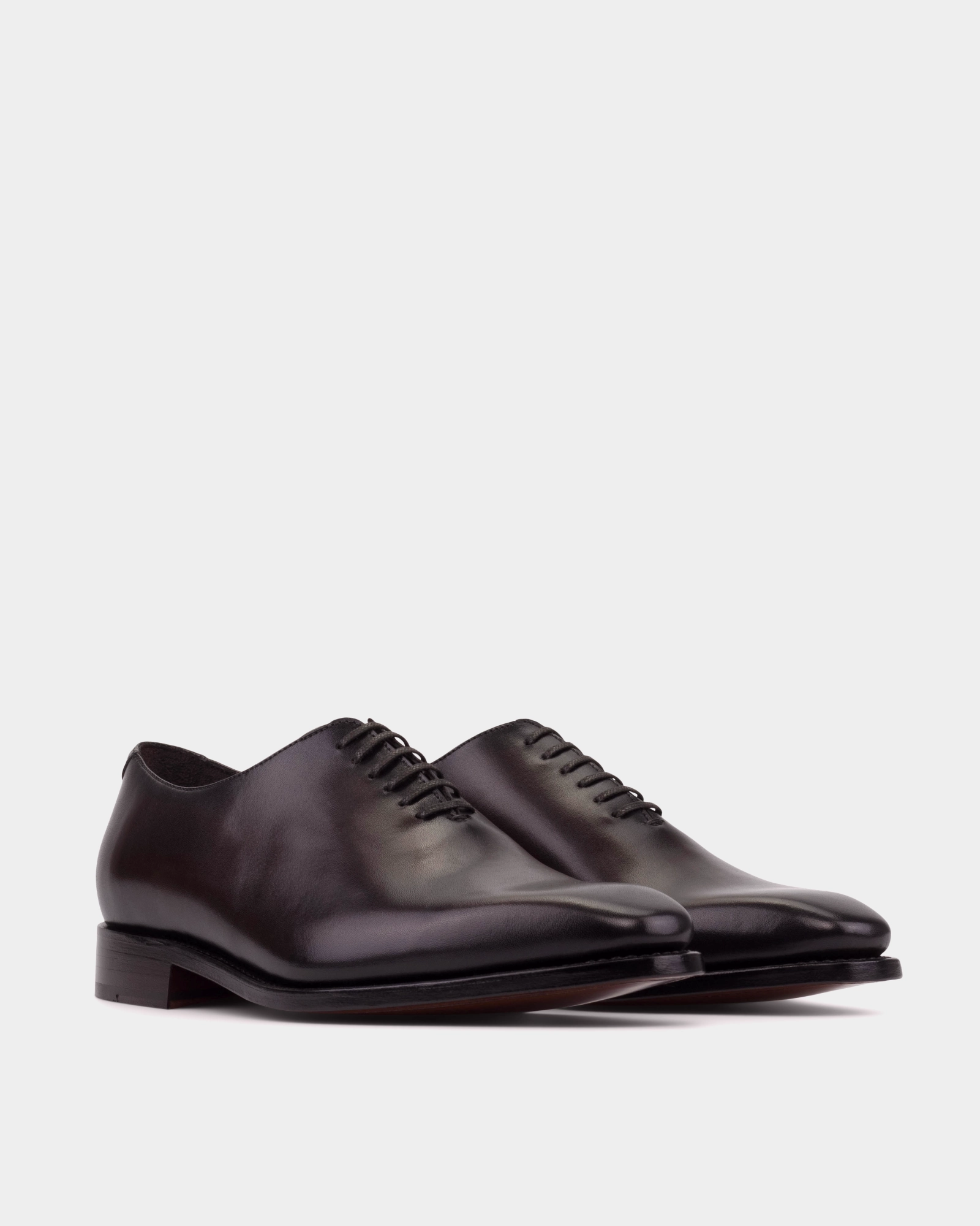Vincent Dark Brown Wholecut with Half-Rubber Soles - 722 Always Ready Shock Absorbing Heel