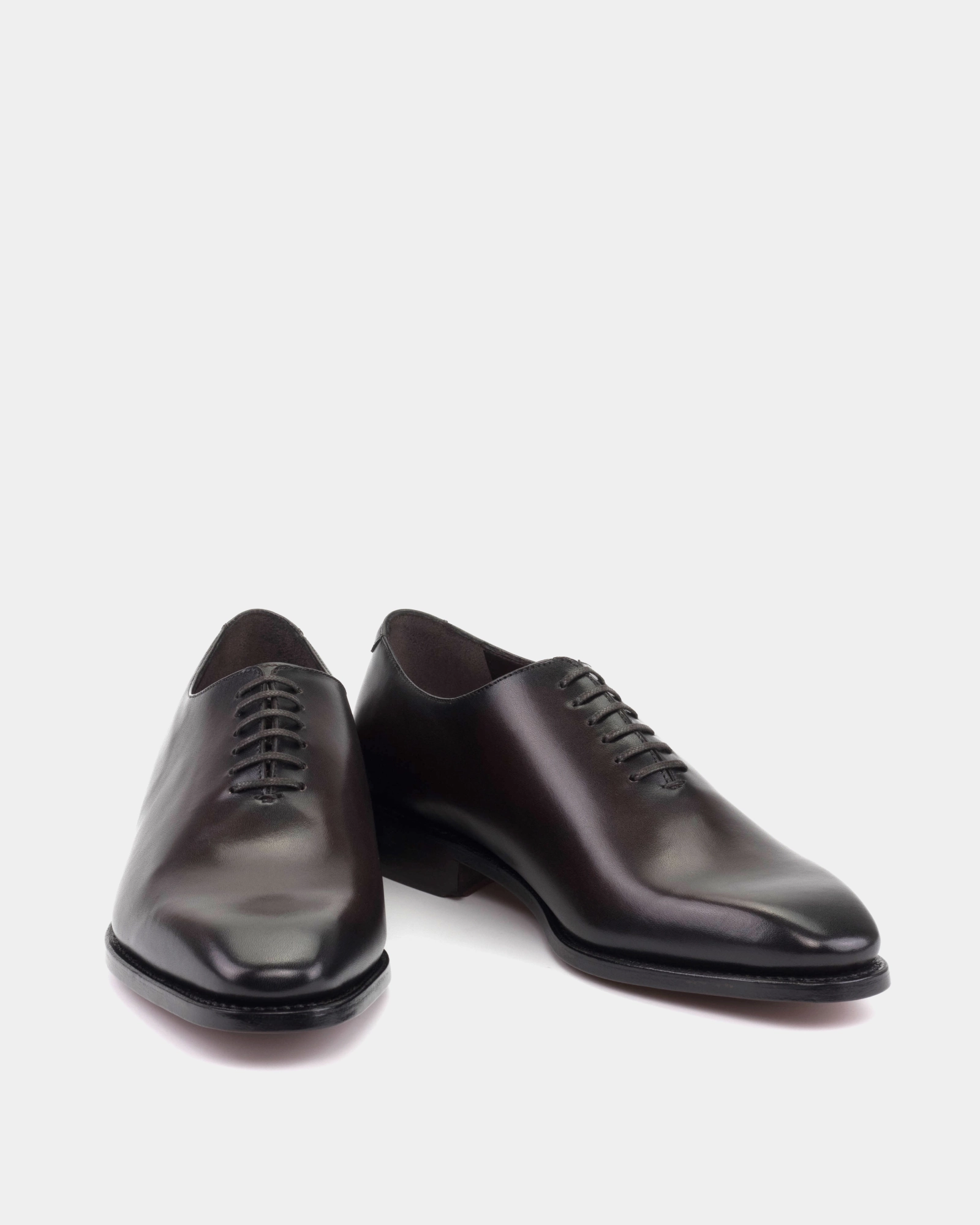 Full Step Vincent Dark Brown Wholecut with Half-Rubber Soles - 722
