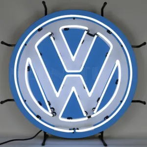 Volkswagen VW Round Neon Sign