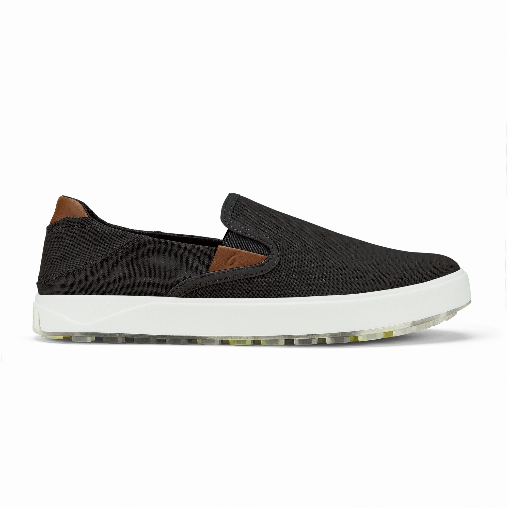 Strong Stitching Moon Tone Wai??alae Slip On - Lava Rock