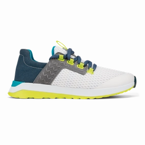 Wailuku - Bright White / Lagoon Stability Heel Counter Sea Breeze