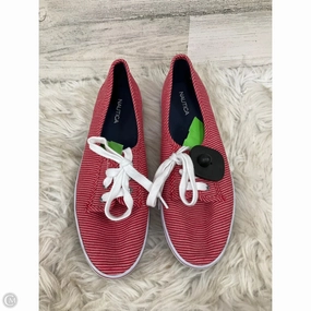 Shoes Sneakers By Nautica In Red, Size: 9 Heat Resistant Outsole All Day Comfort Tech