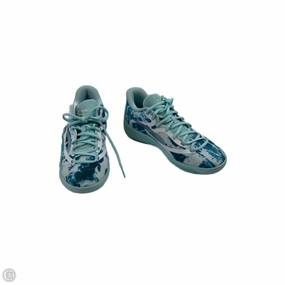 Streamlined Moisture Management Shoes Sneakers By Puma In Blue & White, Size: 8.5