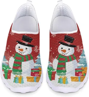 Walking Shoes Mesh Slip On Flats Loafer Breathable Lightweight Mesh Running Sneakers